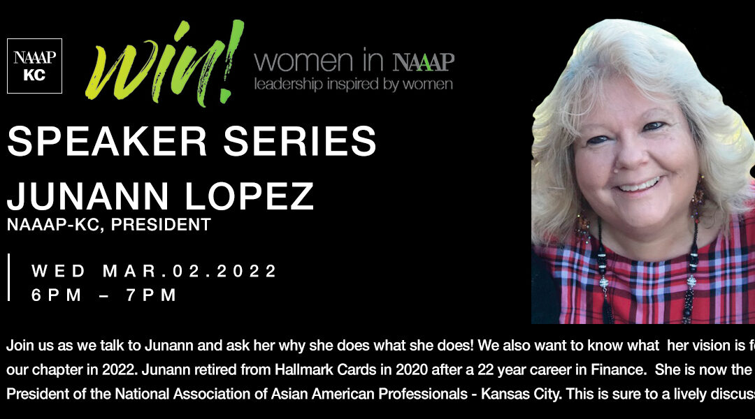 WIN Speaker Series:  Junann Lopez