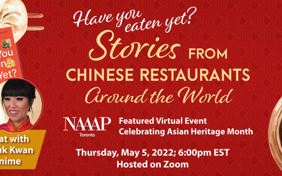 Have You Eaten Yet?…Stories from Chinese Restaurants Around the World